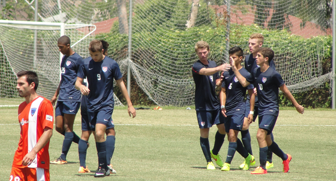 A few U17s impress in July Camp opener