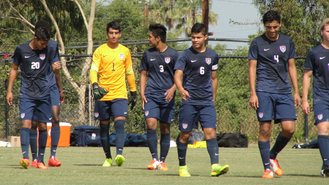 U17s end camp with compelling performance