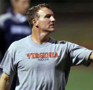 virginia womens college soccer coach steve swanson
