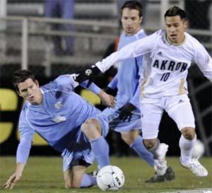 men's college soccer player