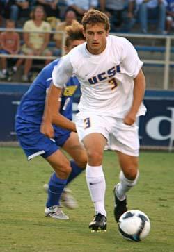 men's college soccerp player david walker from UCSB
