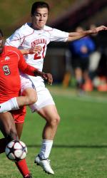 Indiana men's college soccer player Daniel Kelly.