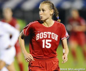 Women's college soccer player Emily Pallotta.