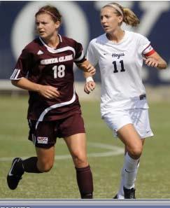 Georgetown women's college soccer player Sara Jordan.