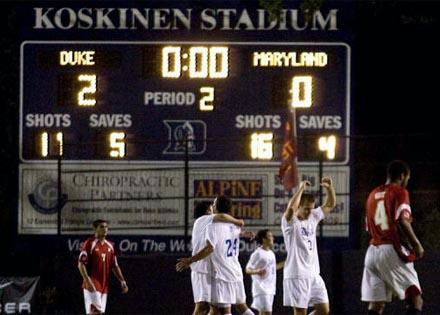 Blue Devil men highlight exciting weekend of college soccer