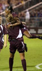 Texas A&M women's college soccer player.