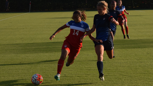 U17 WNT tops U16 GNT in Oct. scrimmage