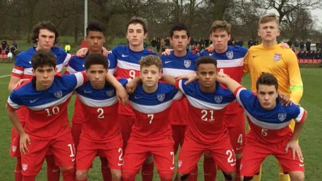 U.S. U16 BNT roster for camp in England