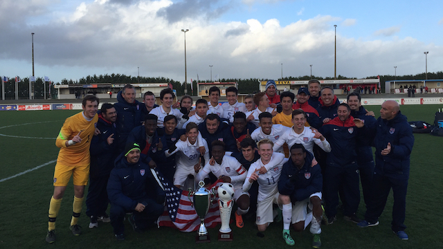 U.S. U17 MNT wins tourney in France