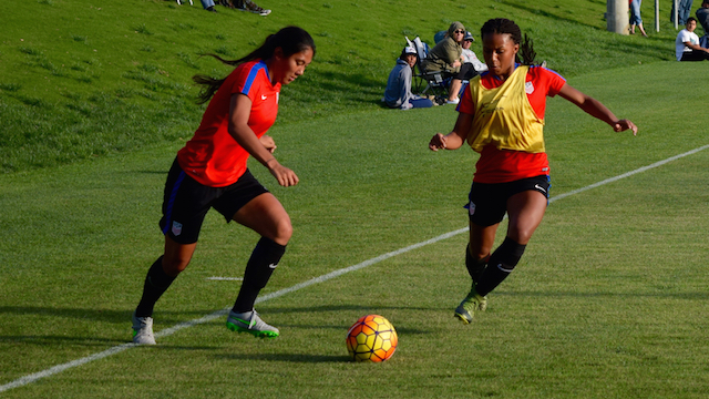 U17 WNT tops U18s in friendly at NTC