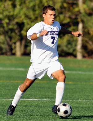 Northwestern Men's college soccer player.