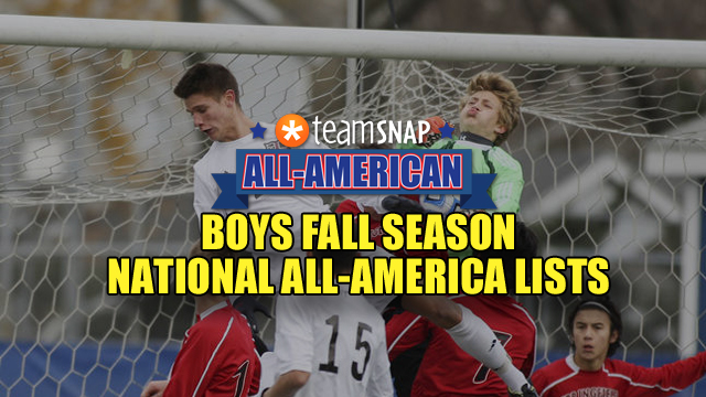 HS Boys: TeamSnap Fall All-America