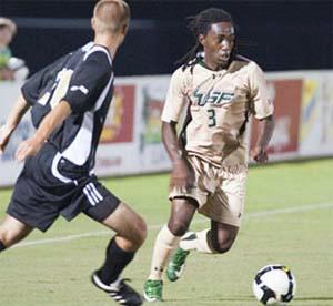 Men's college soccer players from USF