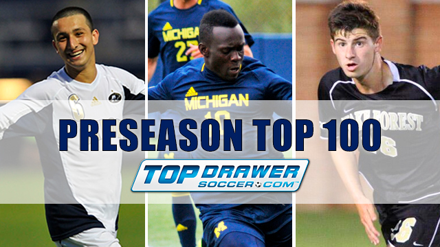 TDS Men’s Preseason Top 100 Players