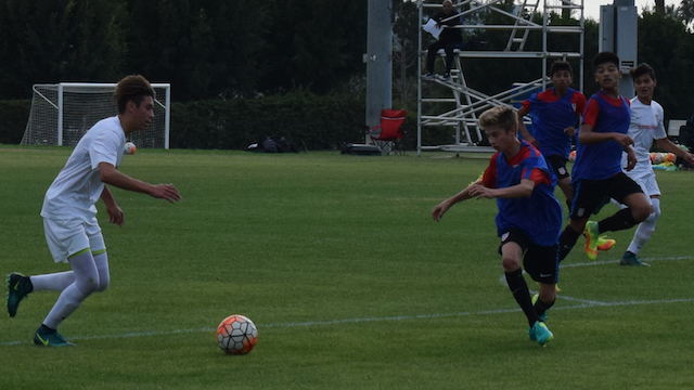 Strikers top U.S. U14 BNT in camp finale