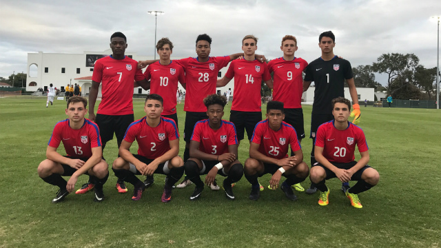 USA U17 MNT earns draw in MAST opener