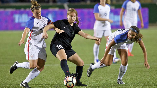 U23 WNT standouts vs. Portland Thorns