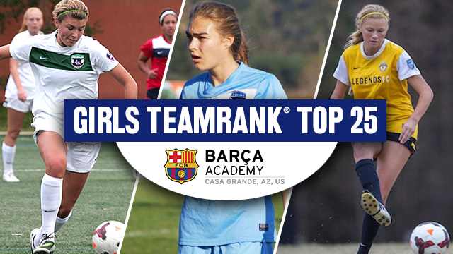 Girls TeamRank Top 25