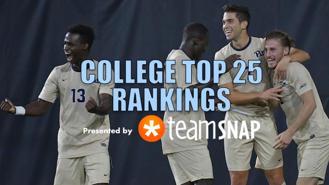 TopDrawerSoccer Men’s Top 25: Oct. 16