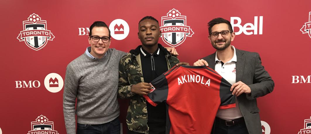 Akinola signs HG deal with Toronto FC