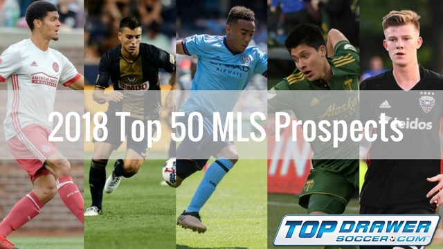 Ranking the top 50 prospects in MLS: 2018