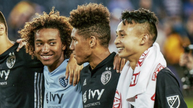 Teenage trio leads SKC to Open Cup win