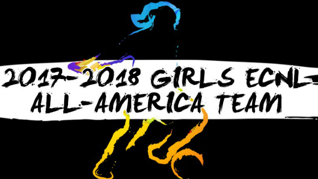 ECNL announces 2017-18 All America team
