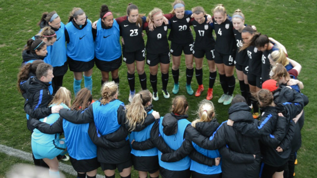 U.S. U18 WNT roster for camp in Florida