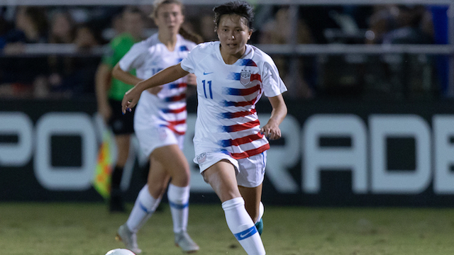 U18 WNT roster for trip to England