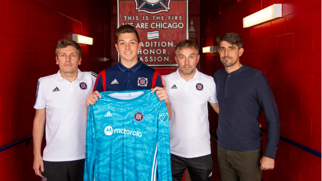 Fire sign youngest homegrown in MLS history