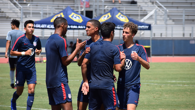 U17 MNT wrap camp with big win over LAG