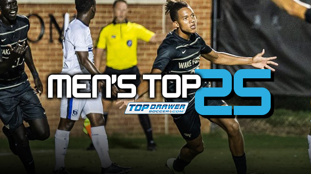 TDS Men's Division I Top 25: Sept. 9