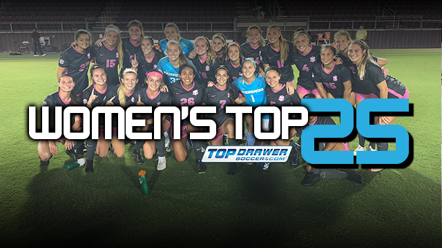 TDS Women's Division I Top 25: Oct. 21