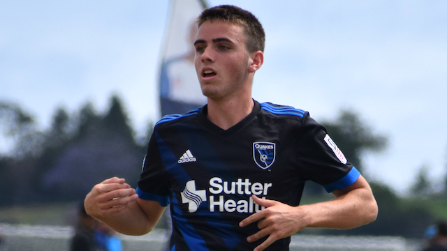Walls signs Homegrown deal with Earthquakes