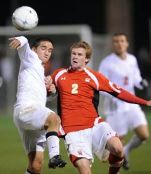 men's collge soccer player from maryland taylor kemp