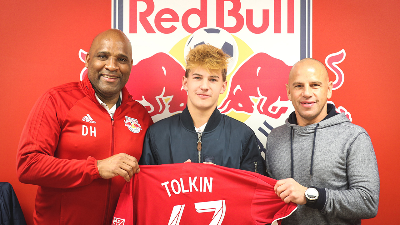 USYNT defender Tolkin joins Red Bulls