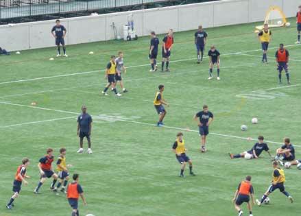 Georgetown limits camp to 100 players