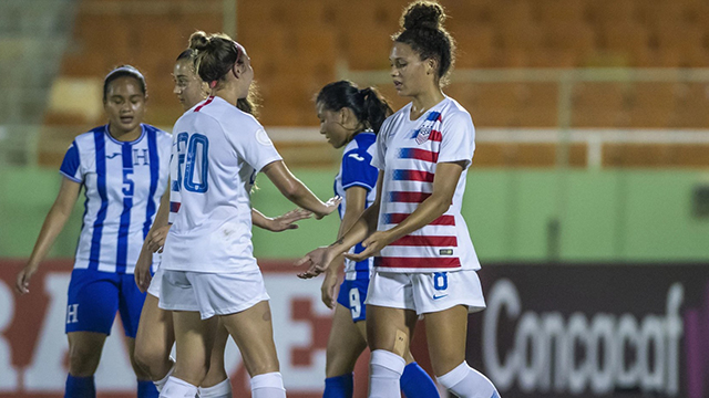 U20 WNT secures first place in Group C