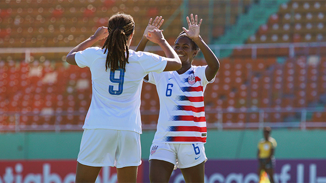 U20 WNT continue to cruise at Concacaf