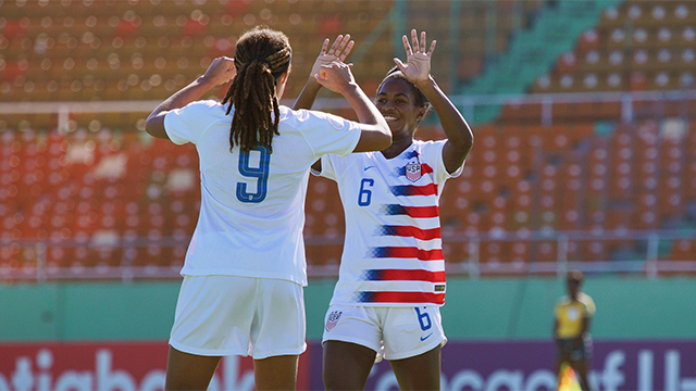 U20 WNT standouts at Concacaf qualifying