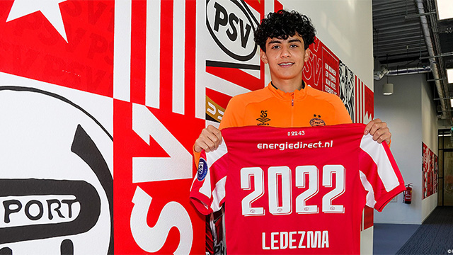 Ledezma signs contract extension at PSV