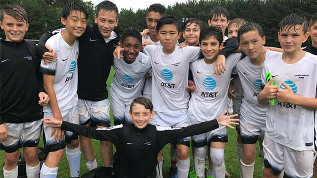 Concorde Fire and UFA go All-In Boys ECNL