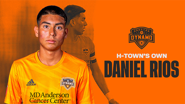 Dynamo sign Daniel Rios to Homegrown deal