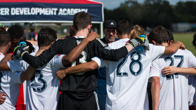 Mass. Soccer changes game to get on field
