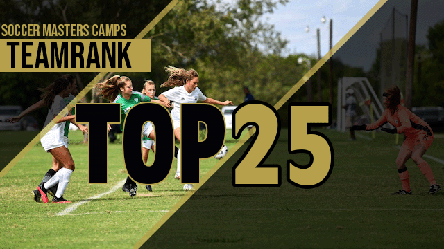 SoccerMasters TeamRank Top 25 - Girls