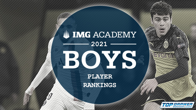 IMG Club Soccer Players: Boys Class of 2021