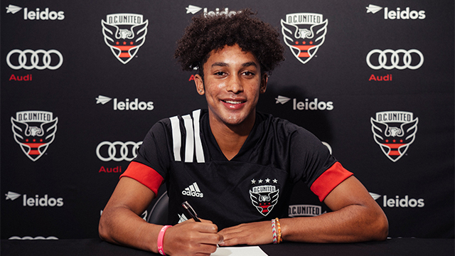 Greene signs Homegrown contract with DCU