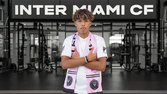 Inter Miami signs first Homegrown player