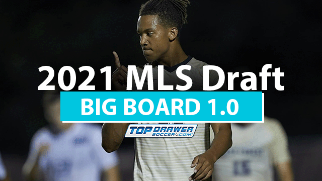 2021 MLS Draft Rankings: Version 1.0