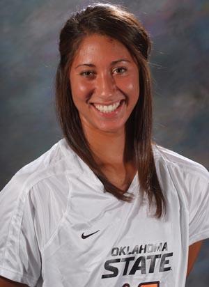 Women's college soccer player Melinda Mercado.